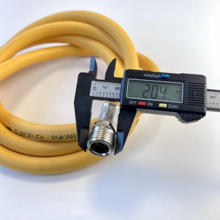 Шланг газовый TUBOFLEX ВР/НР 1/2 - 1.0 м
