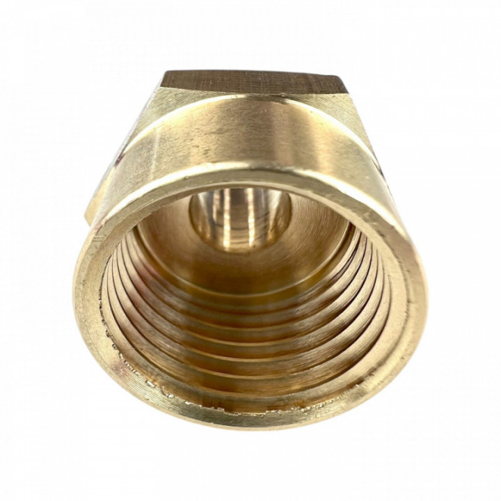 Переходник латунный пневмо 1/4 НР x 1/2 ВР