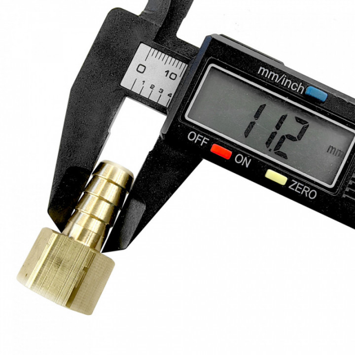 Штуцер латунный пневмо 3/8ВР х 10 мм