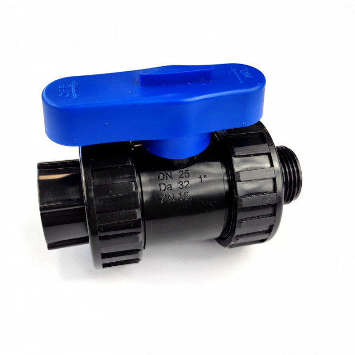 Кран ПНД 32 - 1НР х 1ВР - 10 шт.
