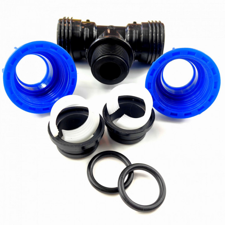 Тройник ПНД переходной 20 - НР 3/4- 20