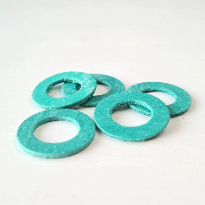 Набор прокладок из безасбестового паронита 3/4 14x24x2 - 5 шт.