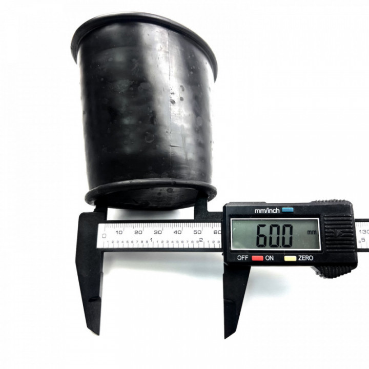 Манжета сантехническаяканализационнаяконусная D 60х80 черная