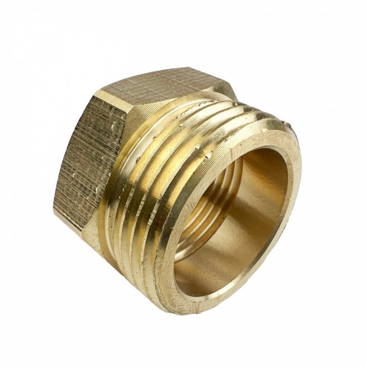 Муфта латунная переходная 1НР - 3/4ВР - 10 шт.