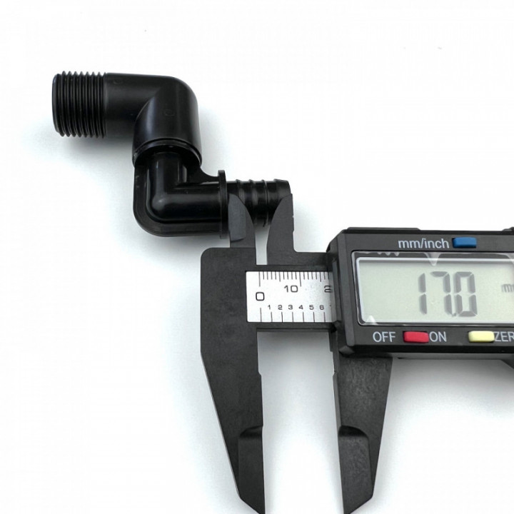 Гибкое соединительное колено 150 мм 1/2 НР х 1/2 НР